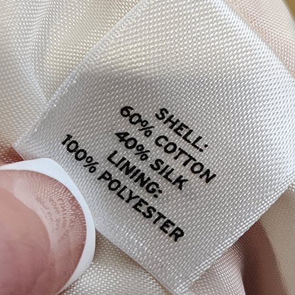 HALOGEN Short Silk Blend Skirt with pockets size XS - Picture 8 of 10